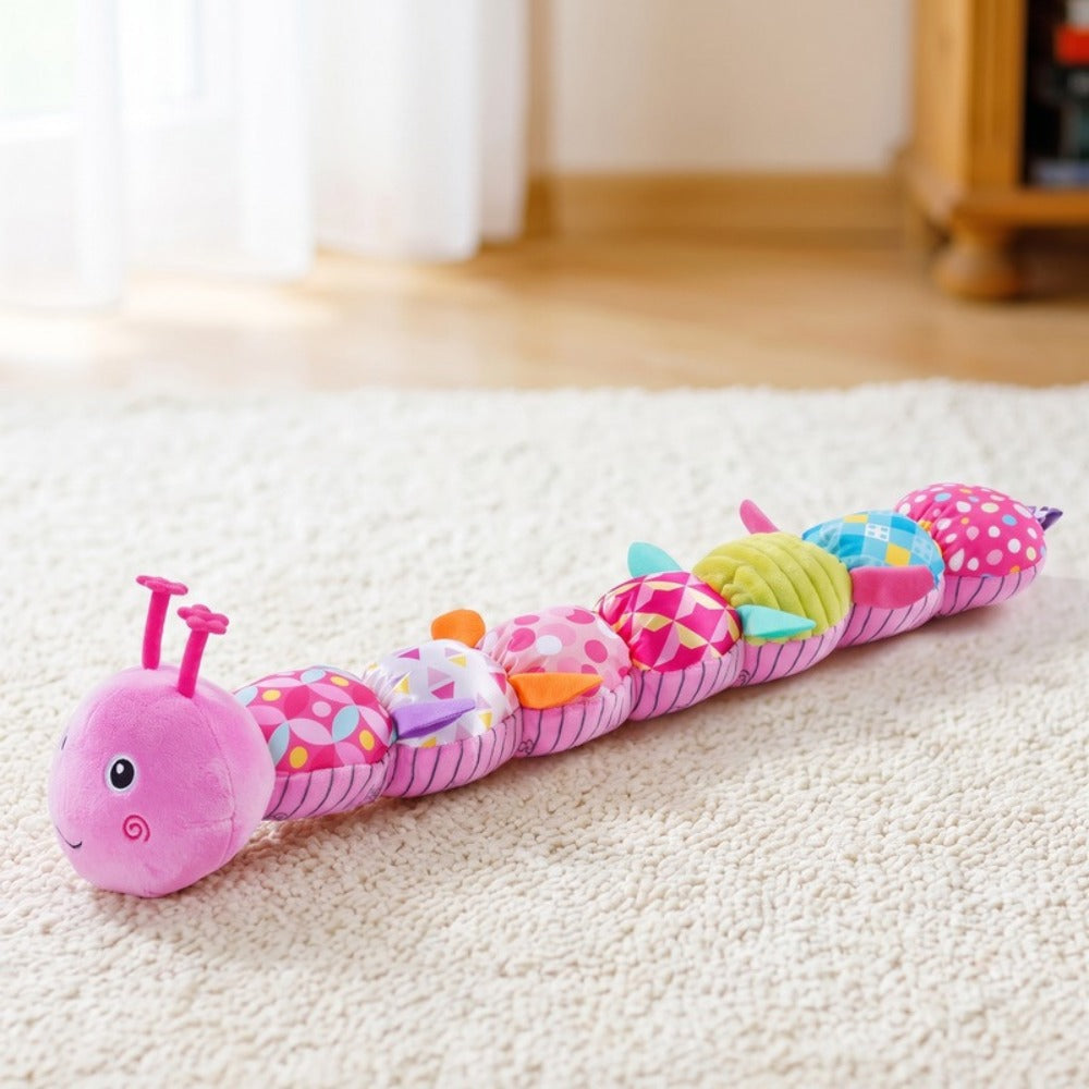Momi Toys Musical Caterpillar Plush, Soft Baby Rattle Toy