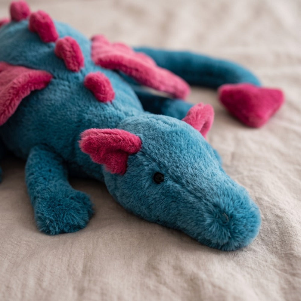 Momi Toys Dragon Plush Pillow, Soft Dinosaur Stuffed Animal Toy