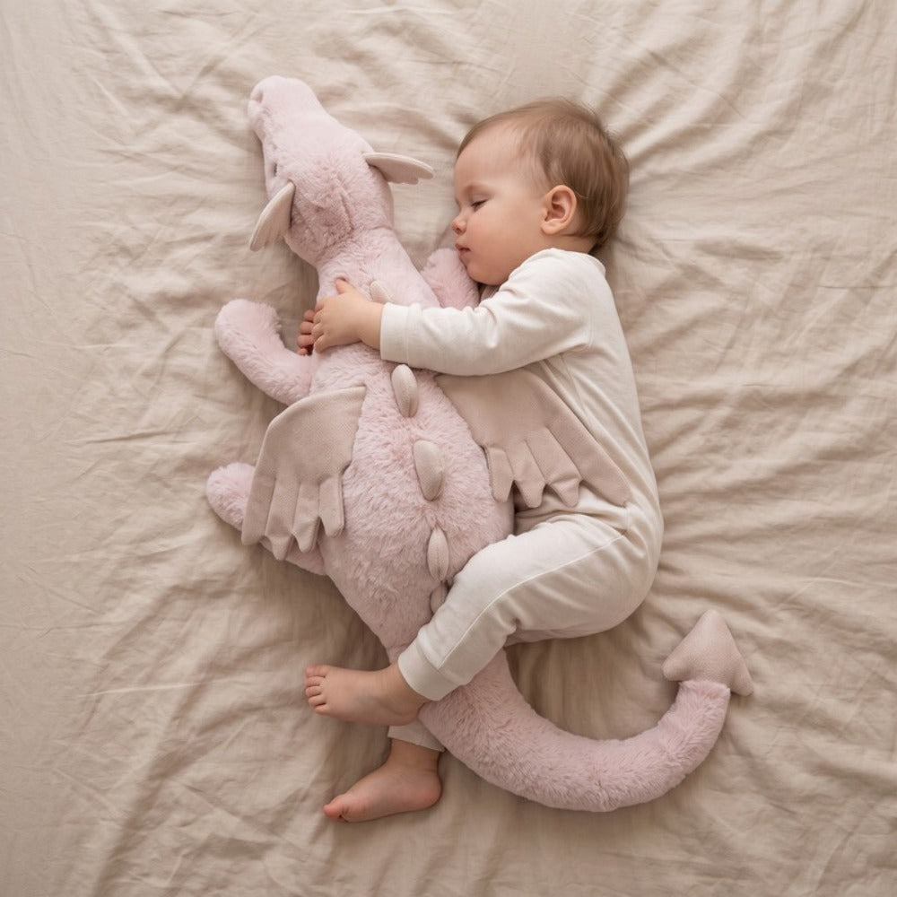 Momi Toys Dragon Plush Pillow, Soft Dinosaur Stuffed Animal Toy