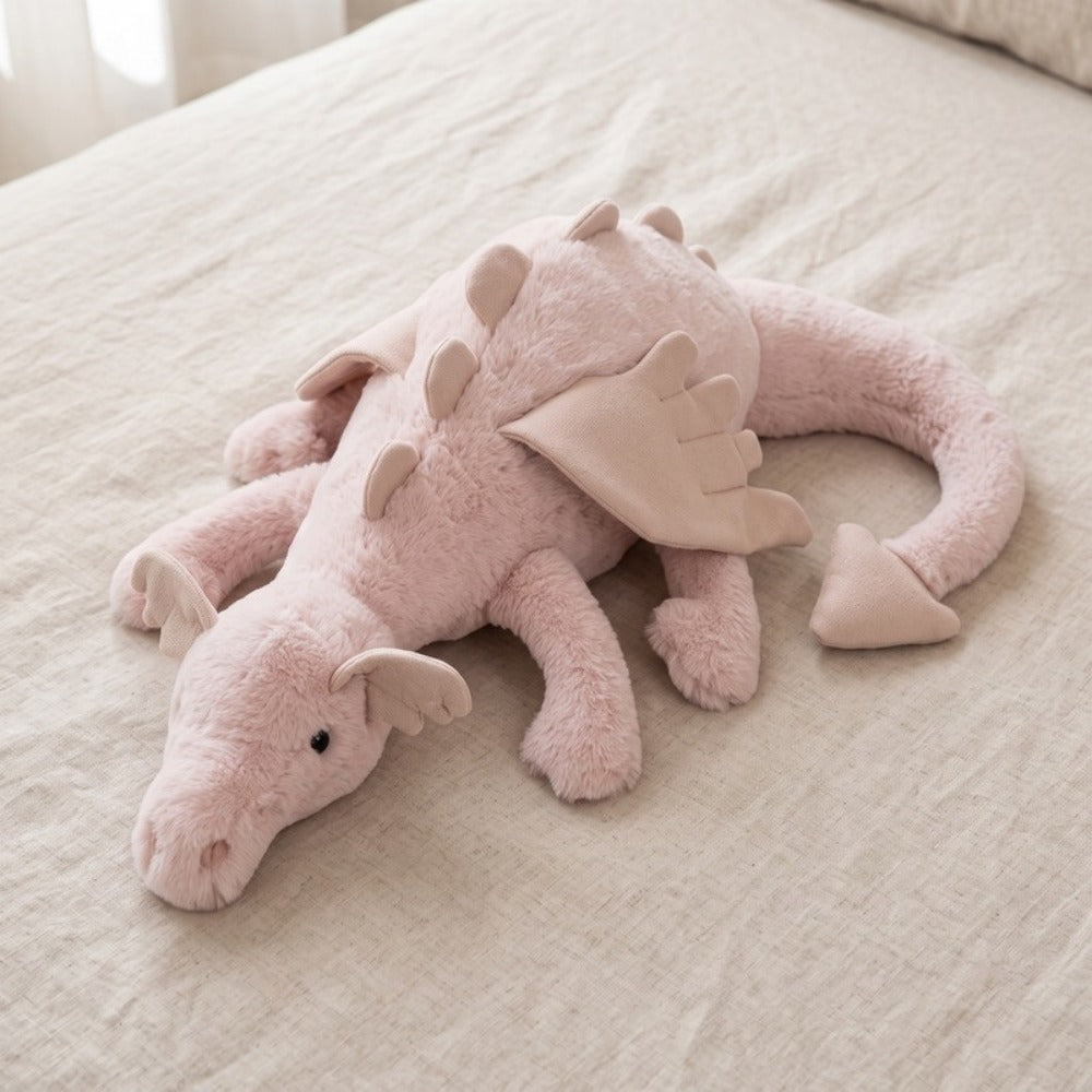 Momi Toys Dragon Plush Pillow, Soft Dinosaur Stuffed Animal Toy