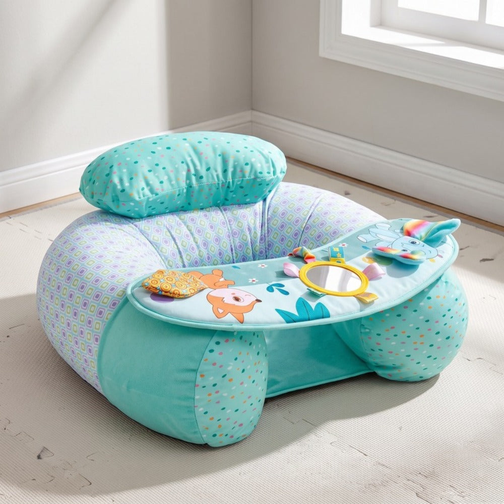 Momi Toys Inflatable Baby Floor Seat, Sit Me Up Support Chair