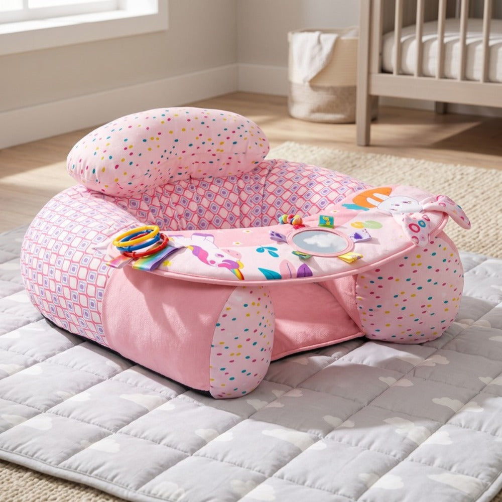 Momi Toys Inflatable Baby Floor Seat, Sit Me Up Support Chair