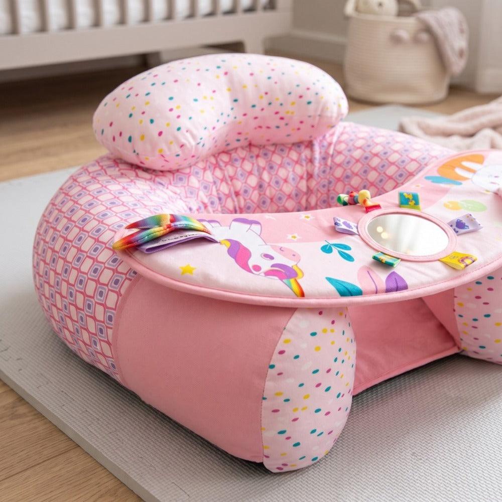Momi Toys Inflatable Baby Floor Seat, Sit Me Up Support Chair