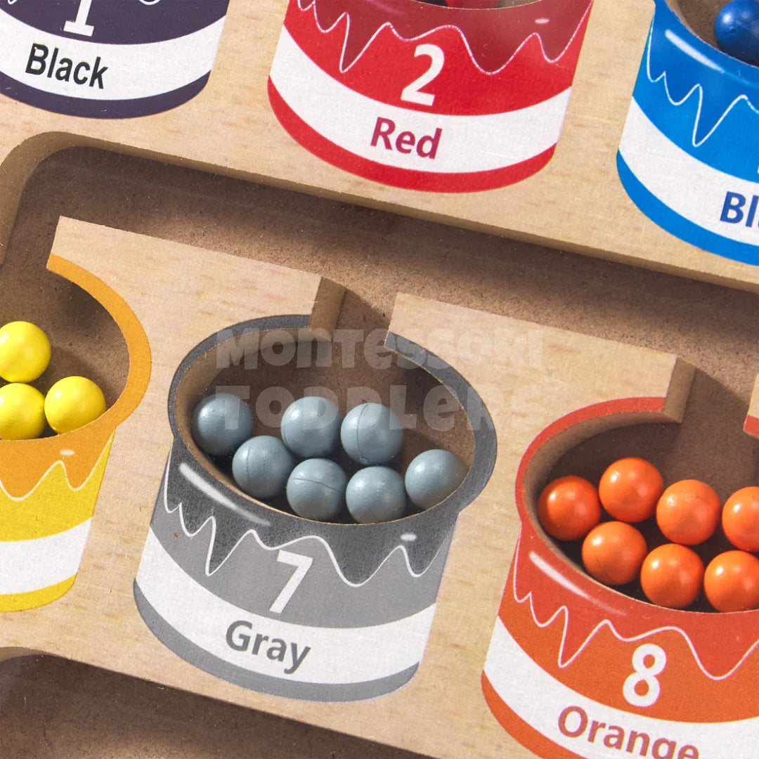 Momi Toys Magnetic Bead Maze Board