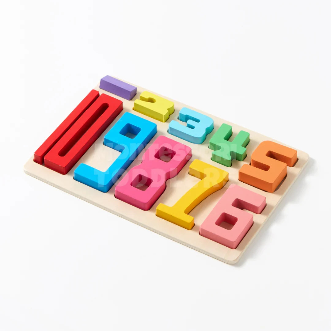 Momi Toys Wooden Number Balance Puzzle