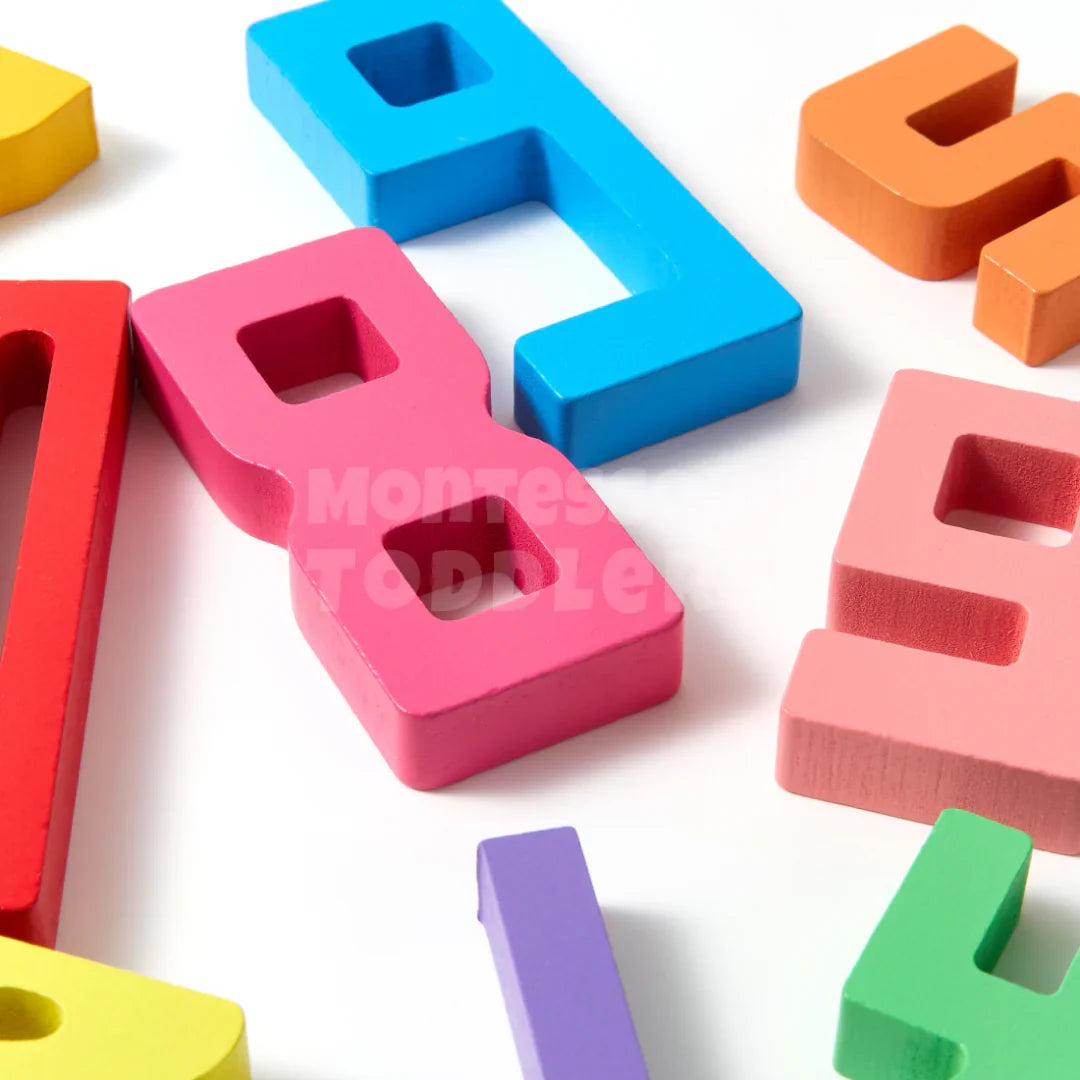 Momi Toys Wooden Number Balance Puzzle