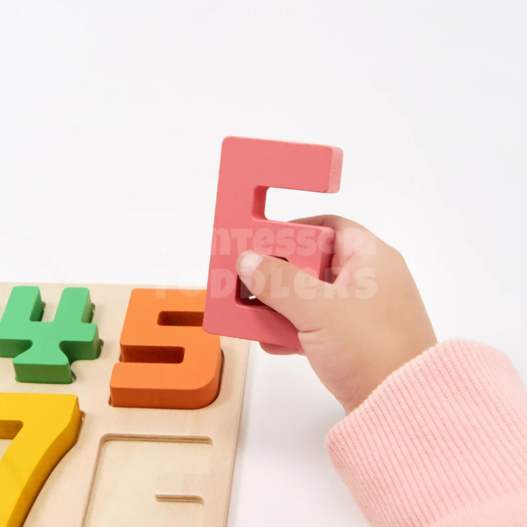 Momi Toys Wooden Number Balance Puzzle