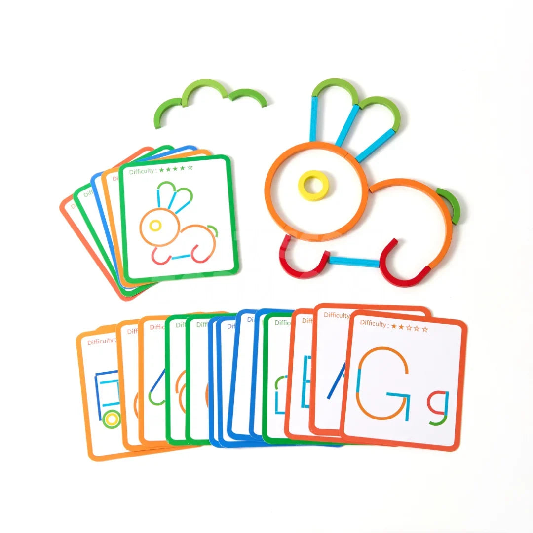 Momi Toys Stick & Rings Puzzle
