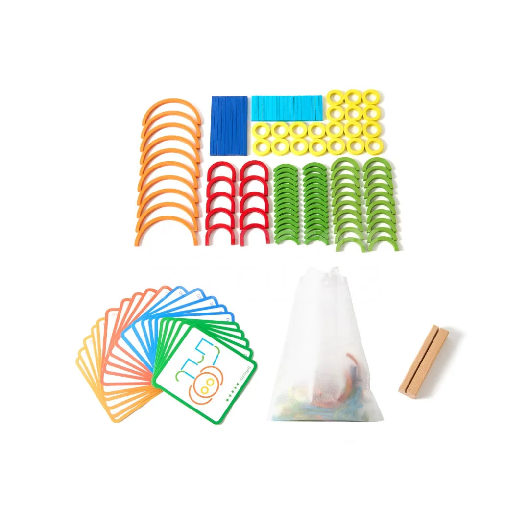 Momi Toys Stick & Rings Puzzle