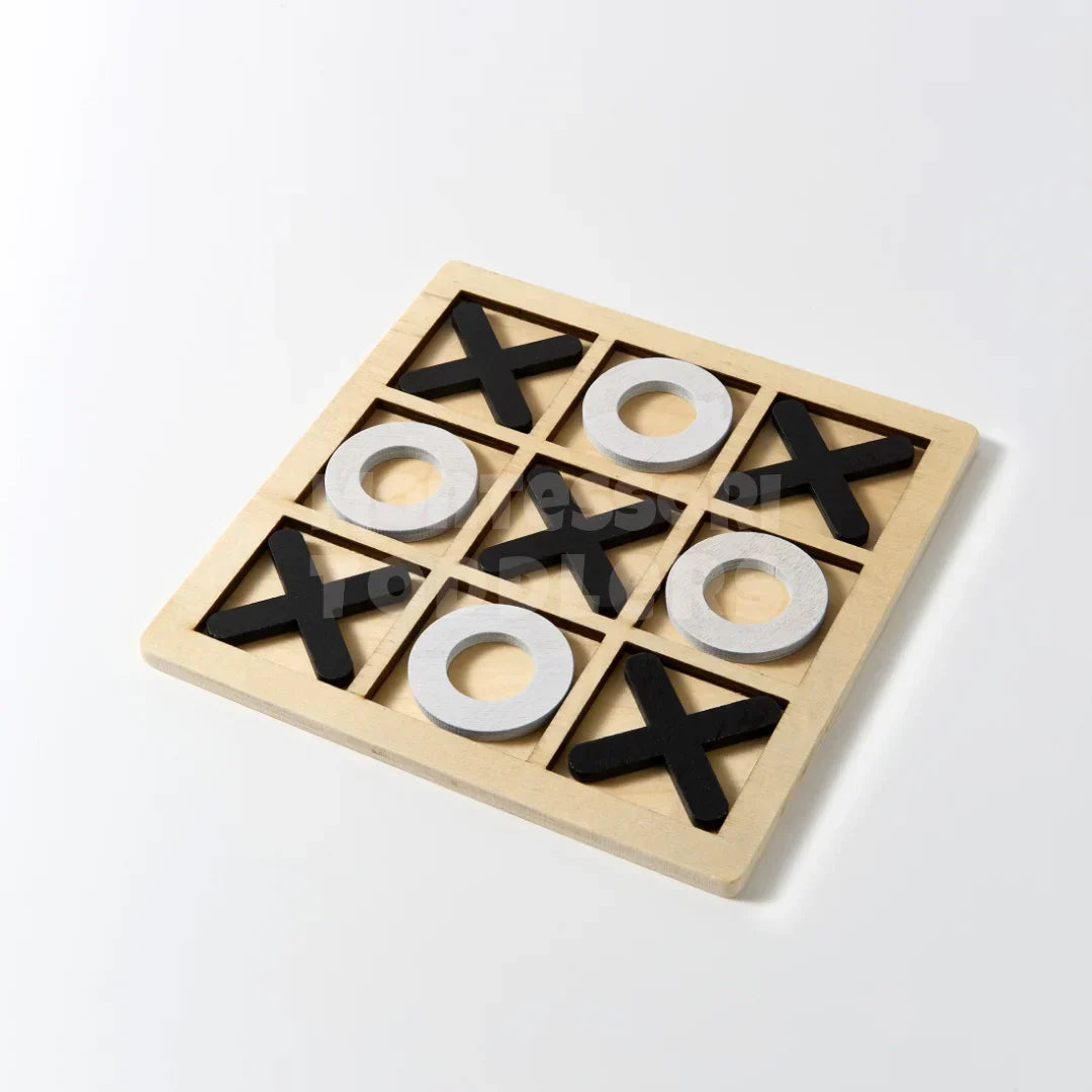 Momi Toys Wooden Tic Tac Toe Game