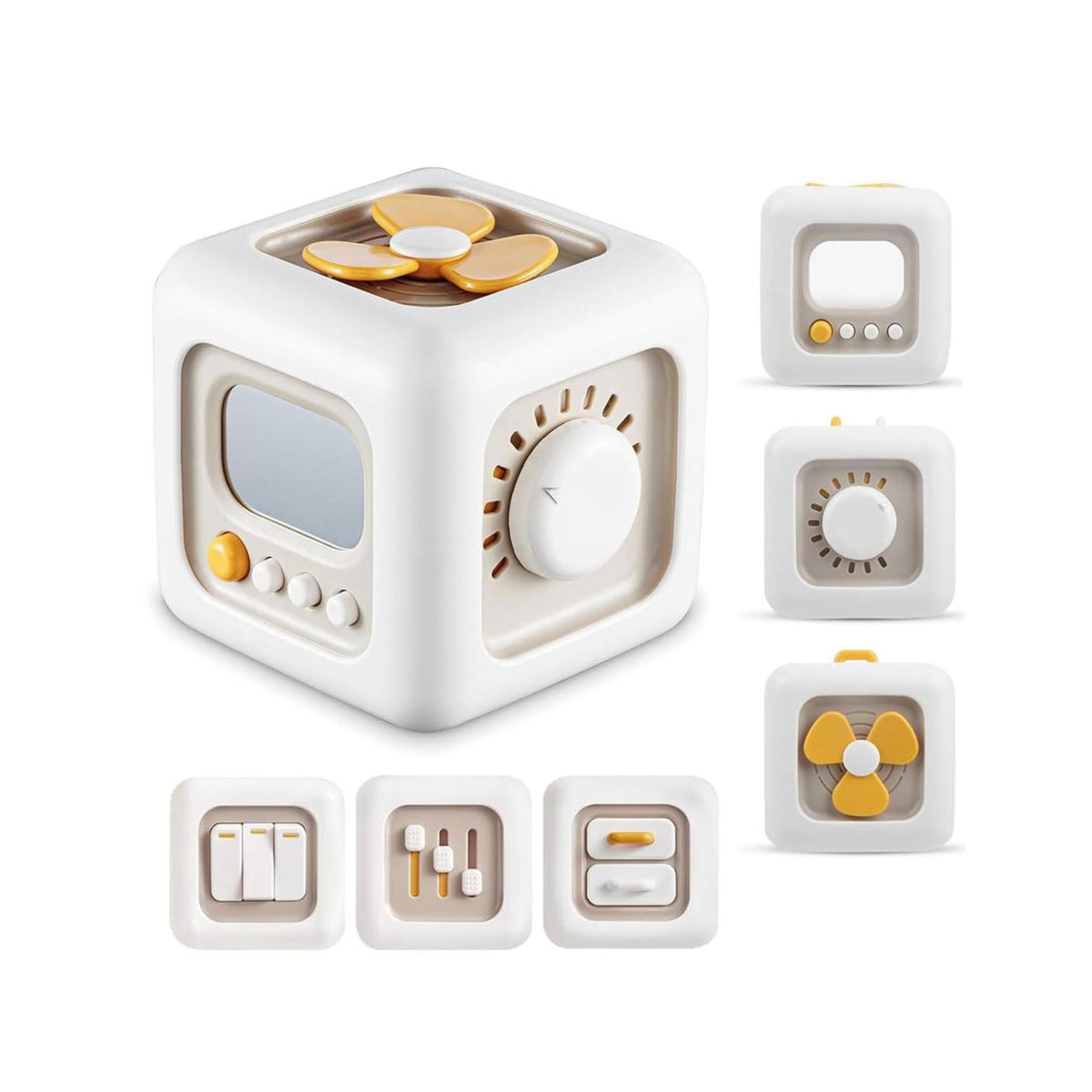 Momi Toys 6-in-1 Activity Cube