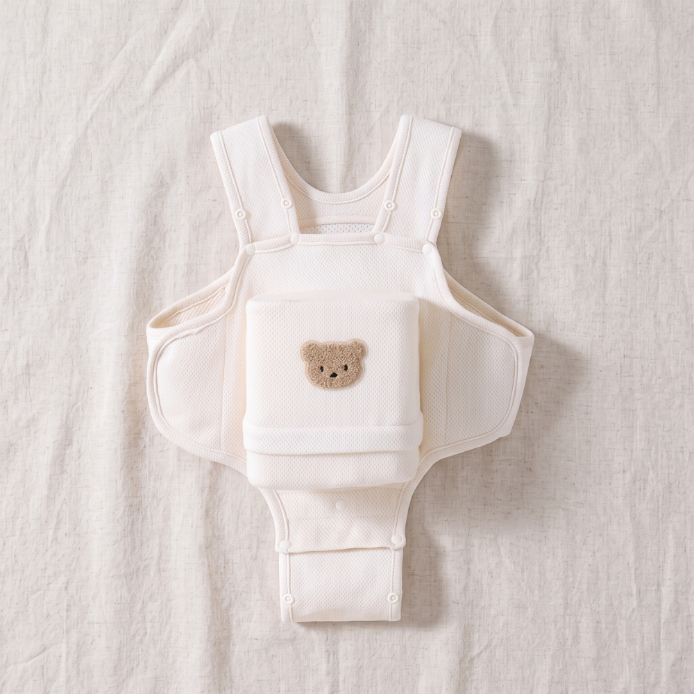 Momi Toys Anti Roll Baby Sleep Pillow, Chest Positioner