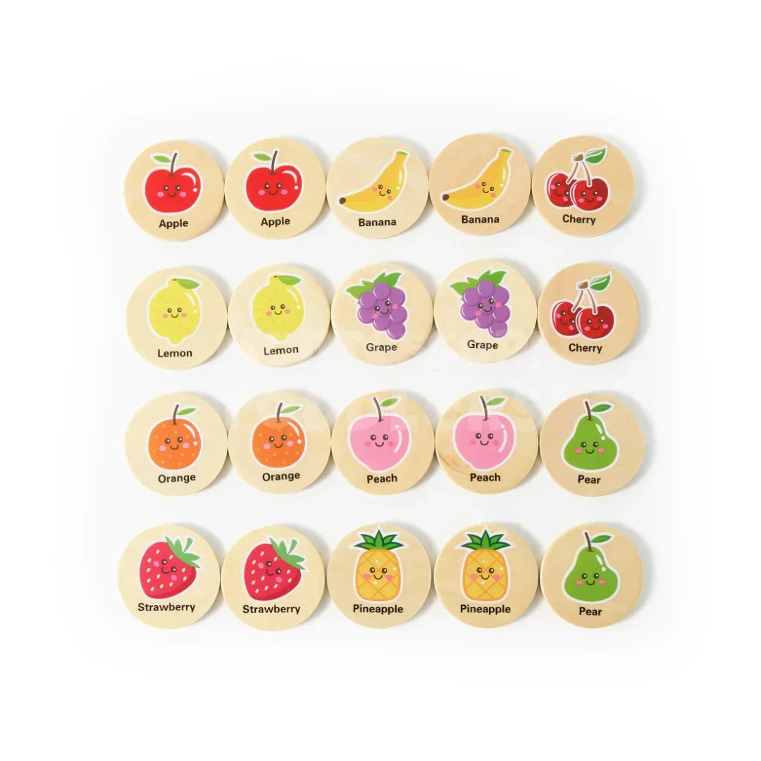 Momi Toys Wooden Memory Chess Game