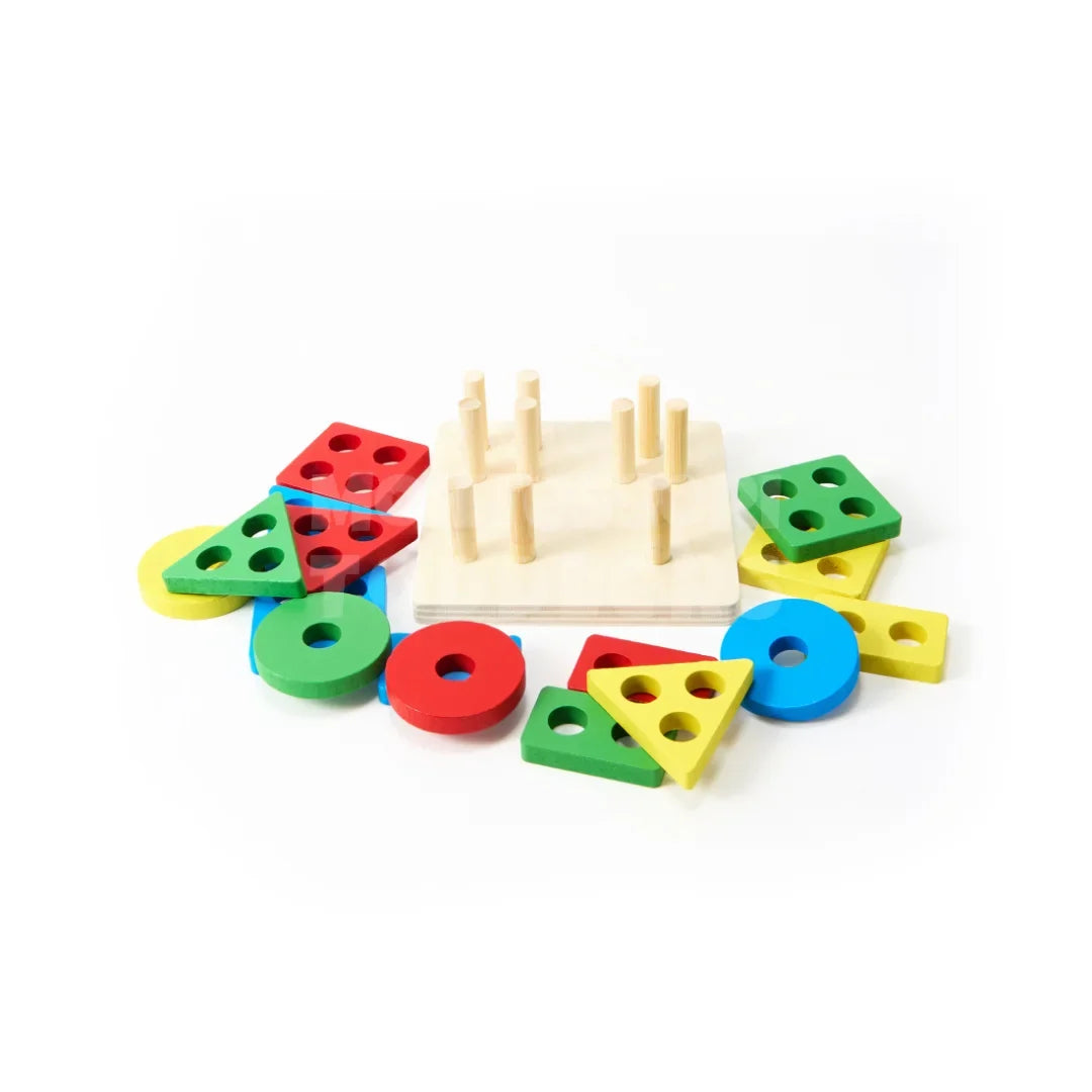 Momi Toys Wooden Shape Puzzle