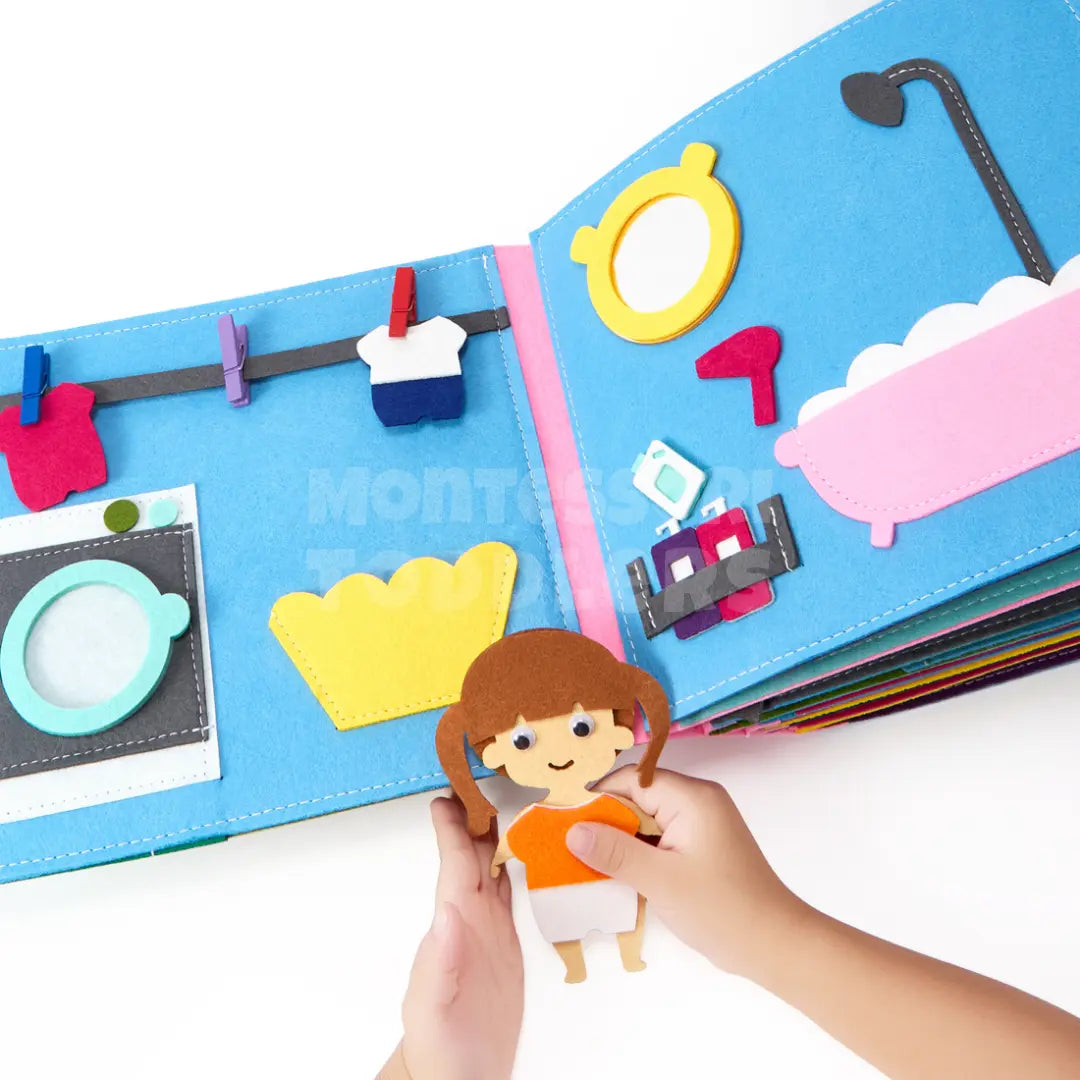 Momi Toys Felt Quiet Book