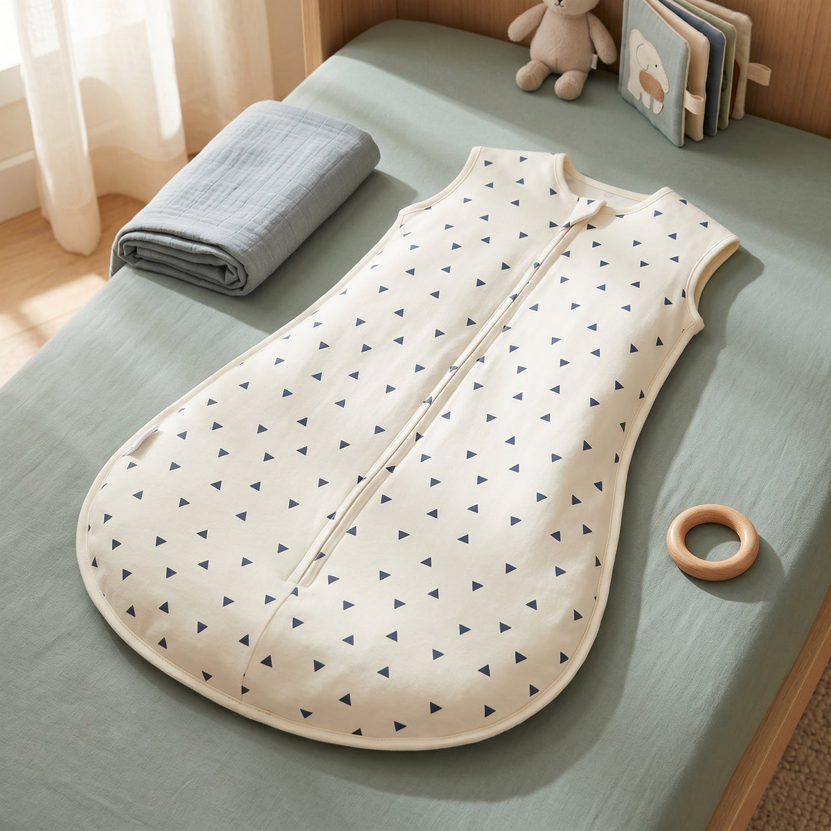 Momi Toys Sleeveless Baby Sleep Sack, Wearable Blanket