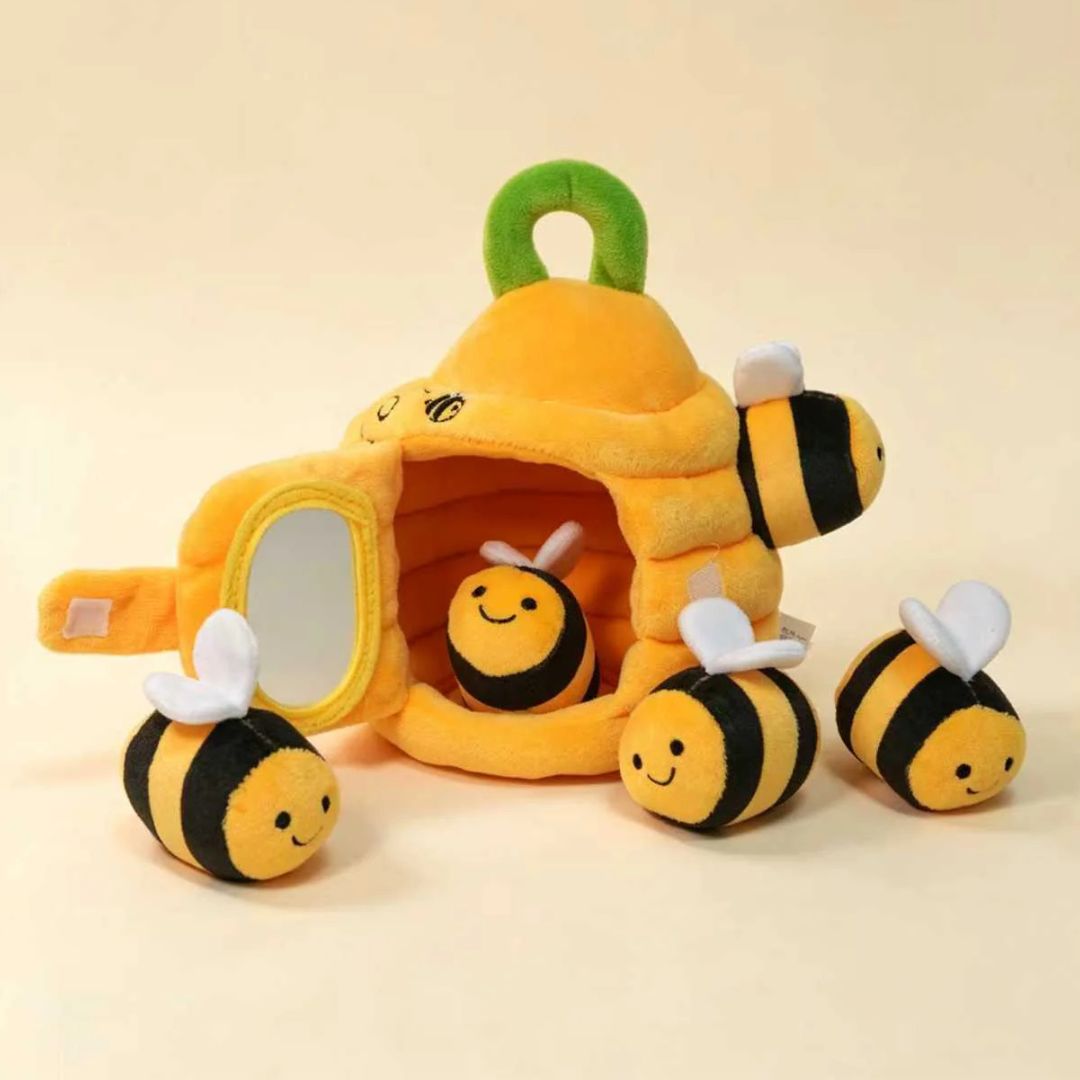 Momi Toys Plush Beehive Sensory Toy