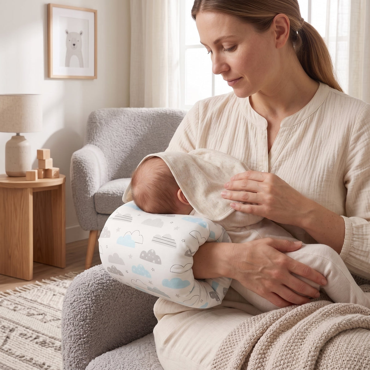 Momi Toys Nursing Arm Pillow for Feeding