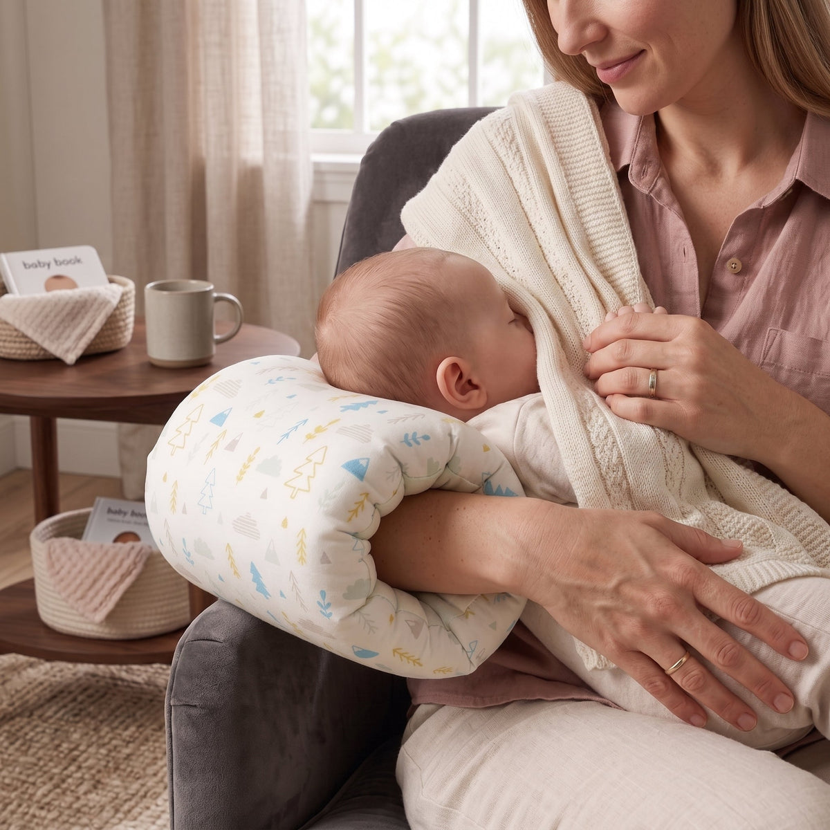 Momi Toys Nursing Arm Pillow for Feeding