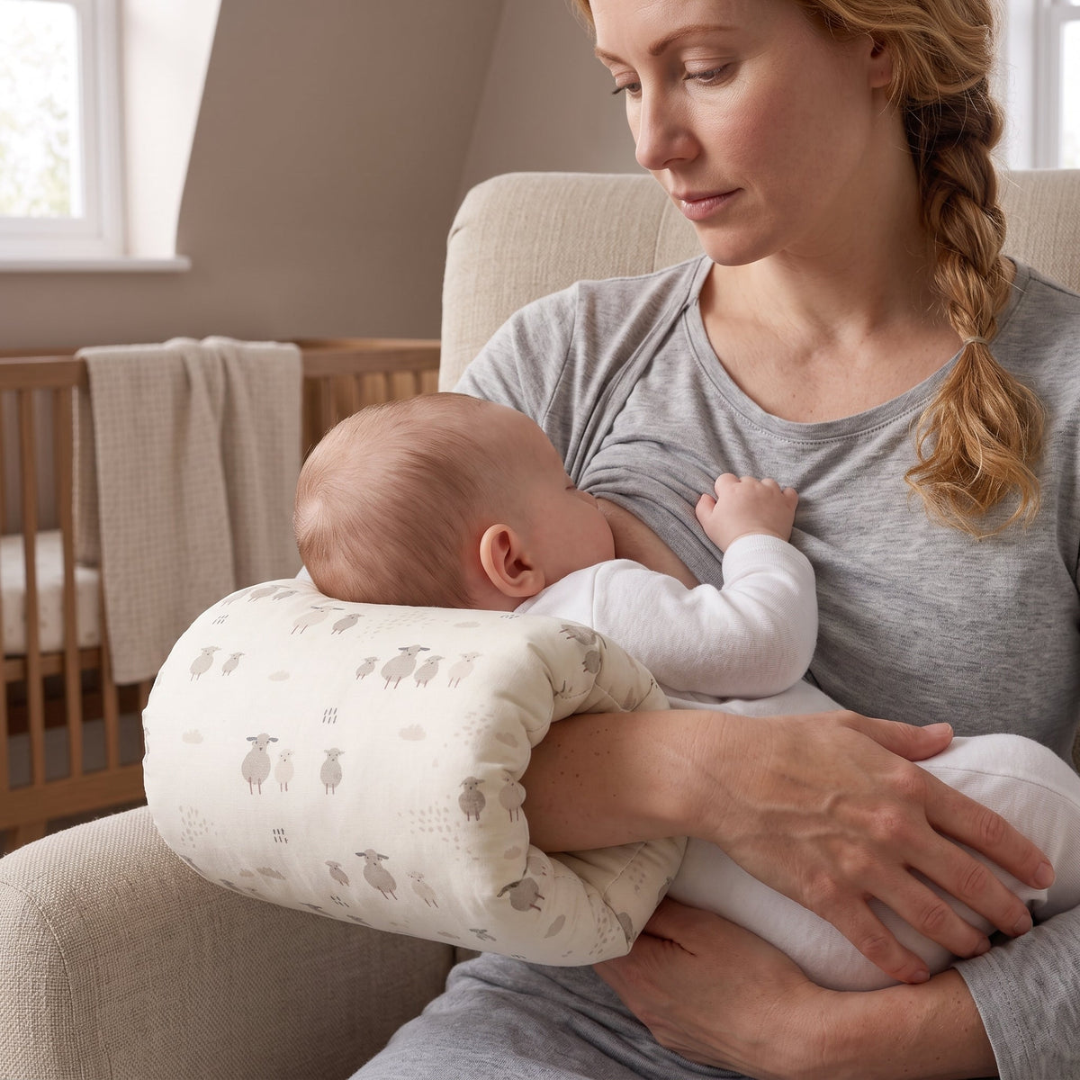 Momi Toys Nursing Arm Pillow for Feeding