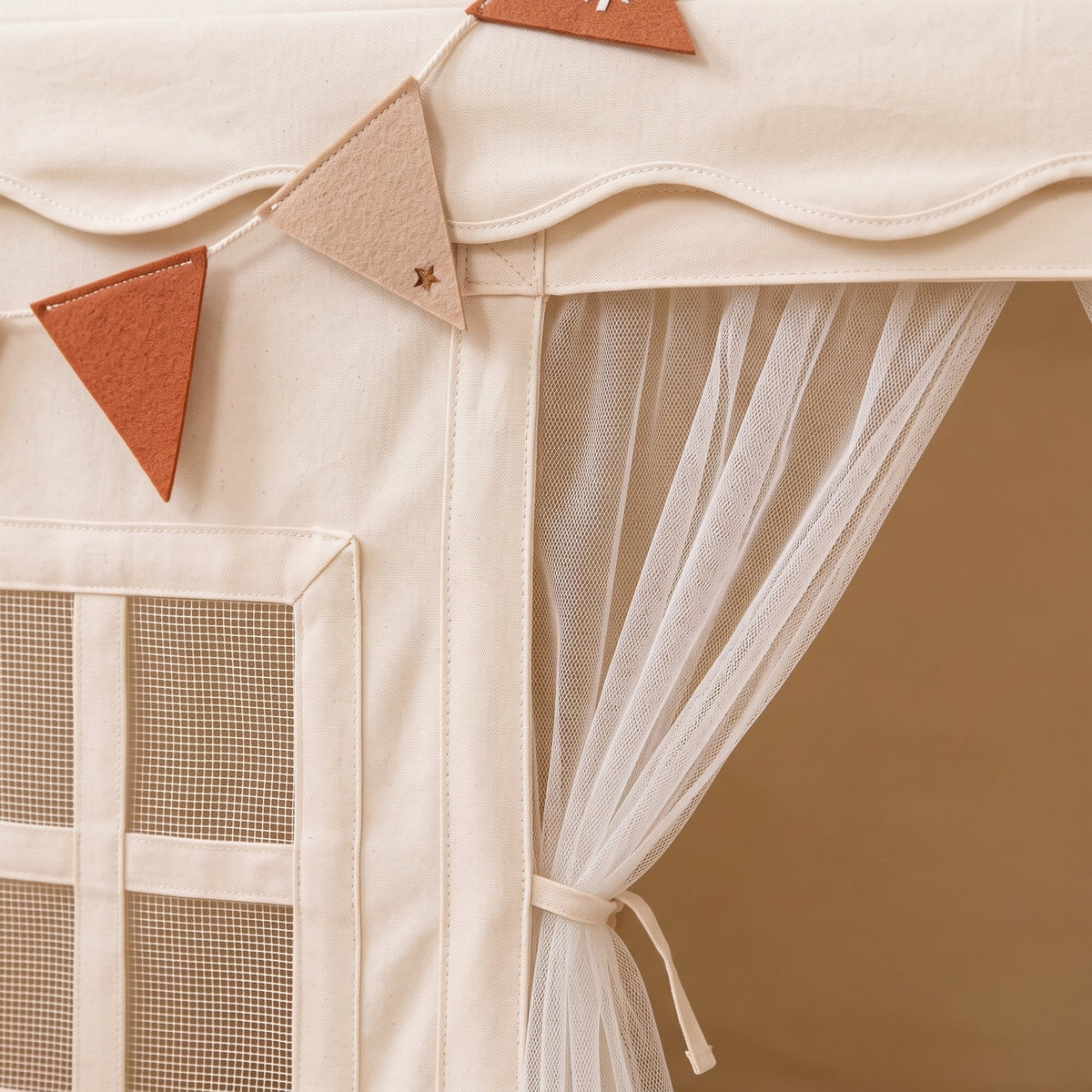 Momi Toys Cotton Play Tent, Kids Teepee Indoor Playhouse