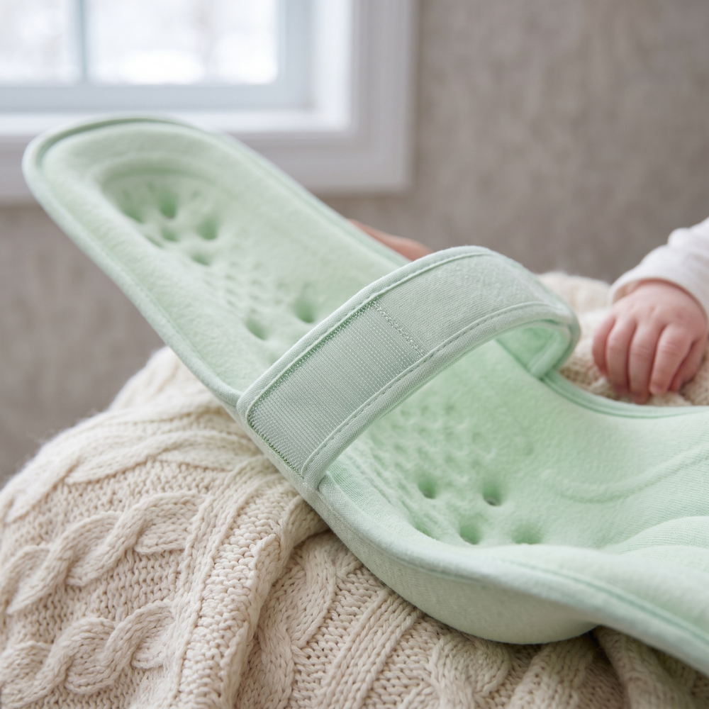 Momi Toys Inclined Nursing Pillow, Breastfeeding Support Cushion