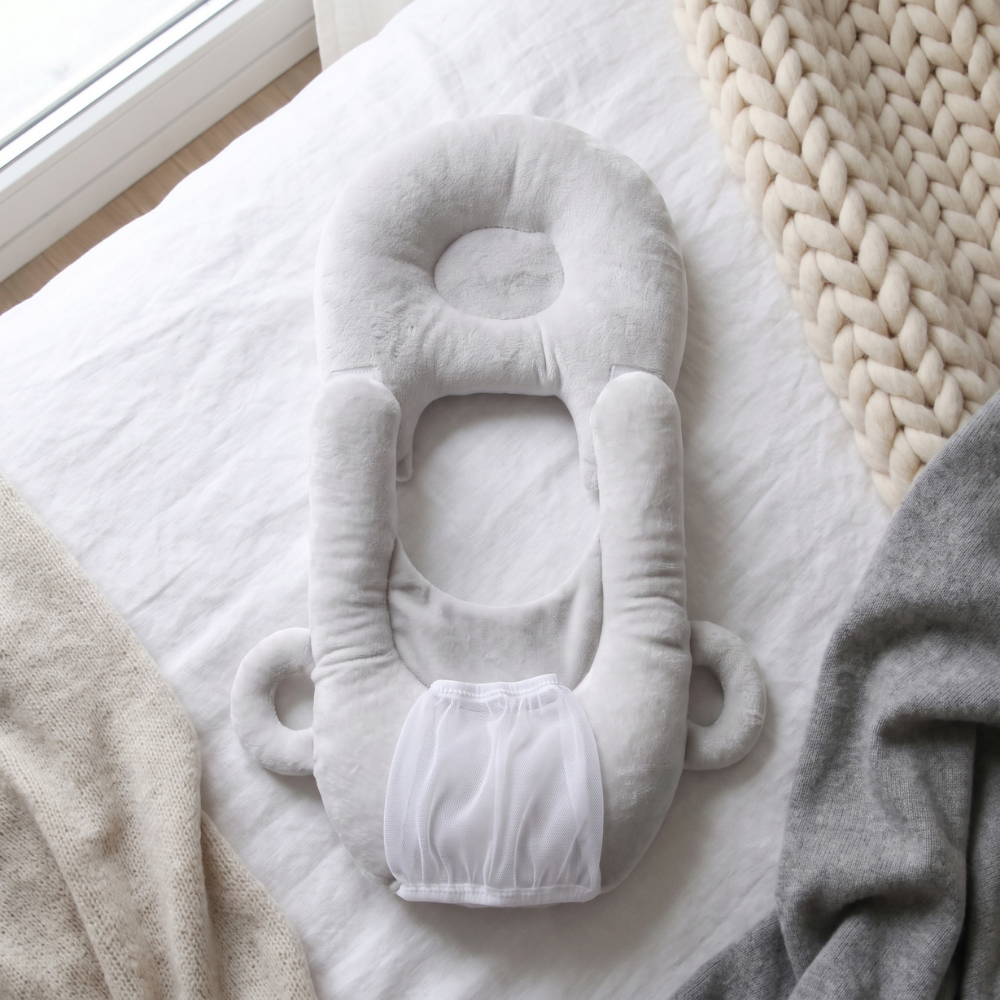 Momi Toys Baby Feeding Pillow, Bottle Holder Nursing Pillow