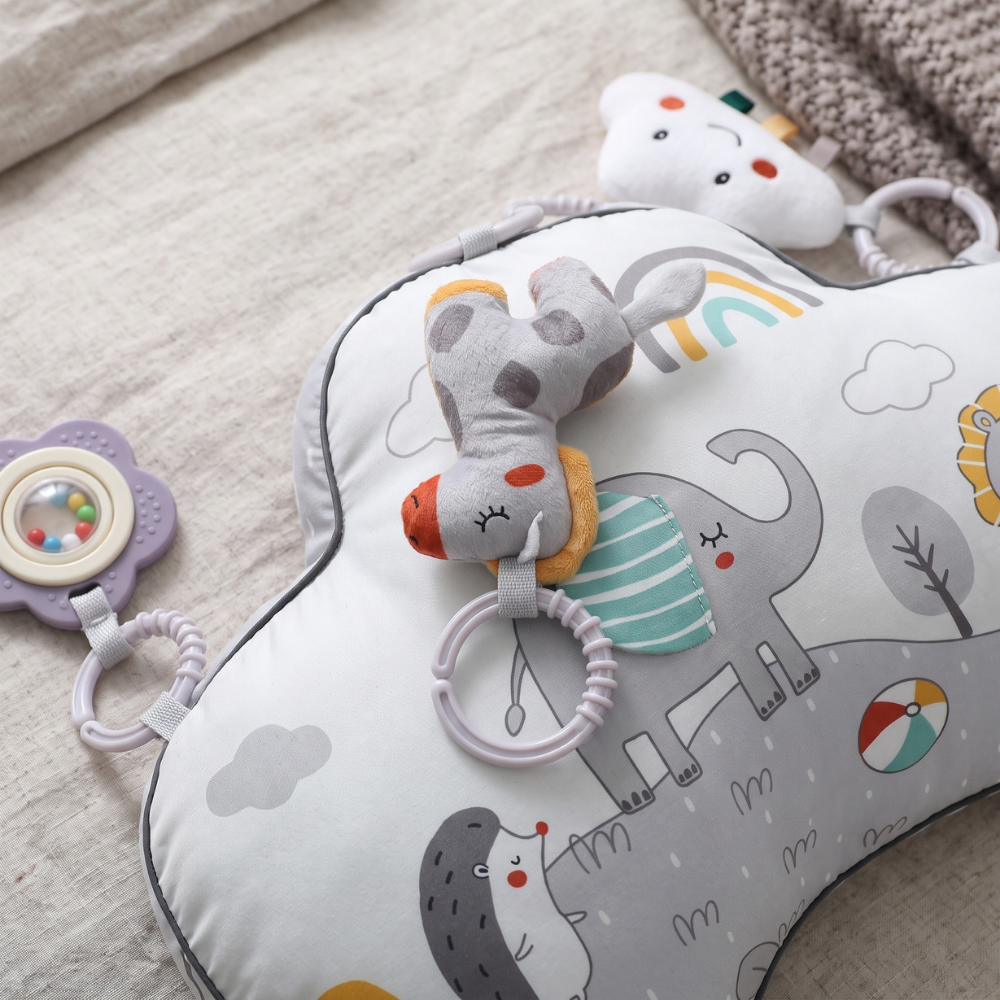 Momi Toys Tummy Time Pillow, Sensory Baby Support Cushion