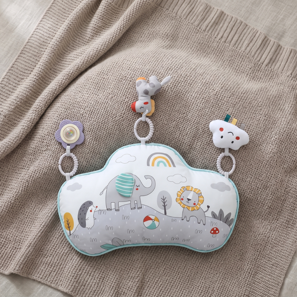 Momi Toys Tummy Time Pillow, Sensory Baby Support Cushion