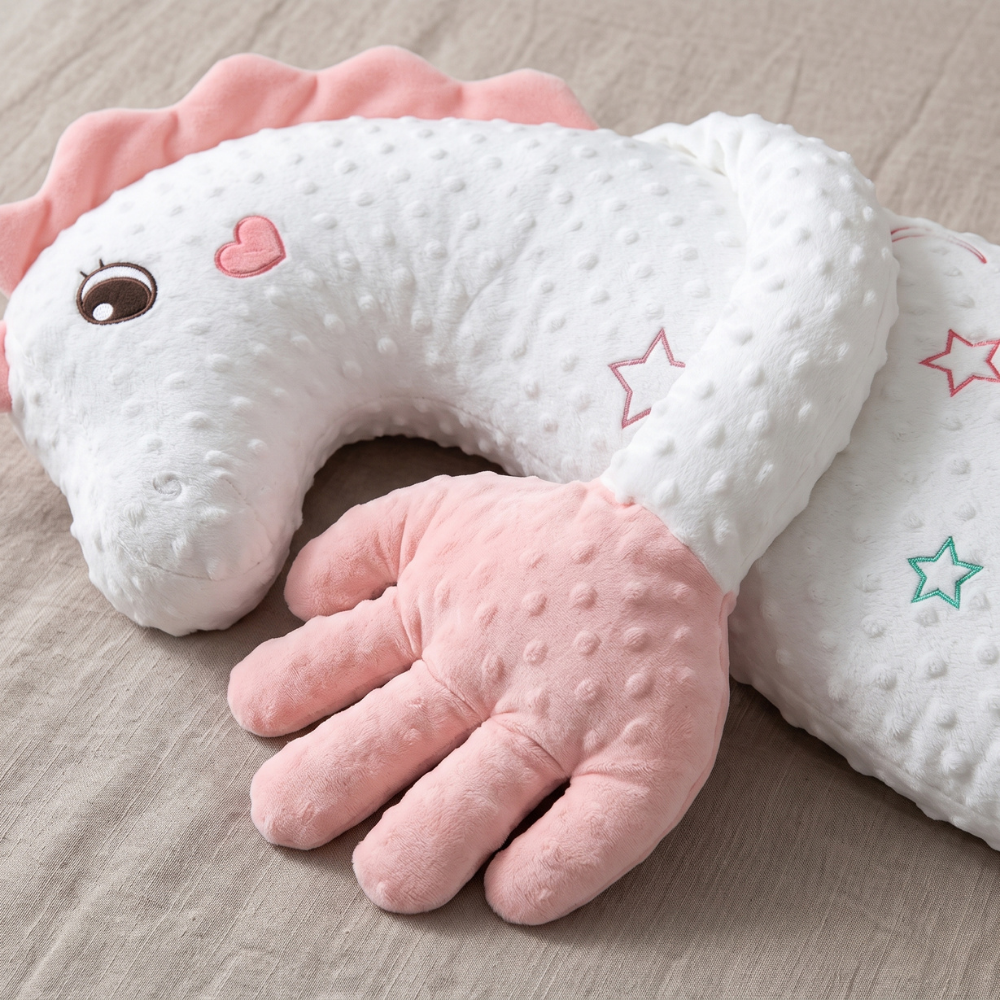 Momi Toys Unicorn Baby Patting Soother, Plush Sleep Aid