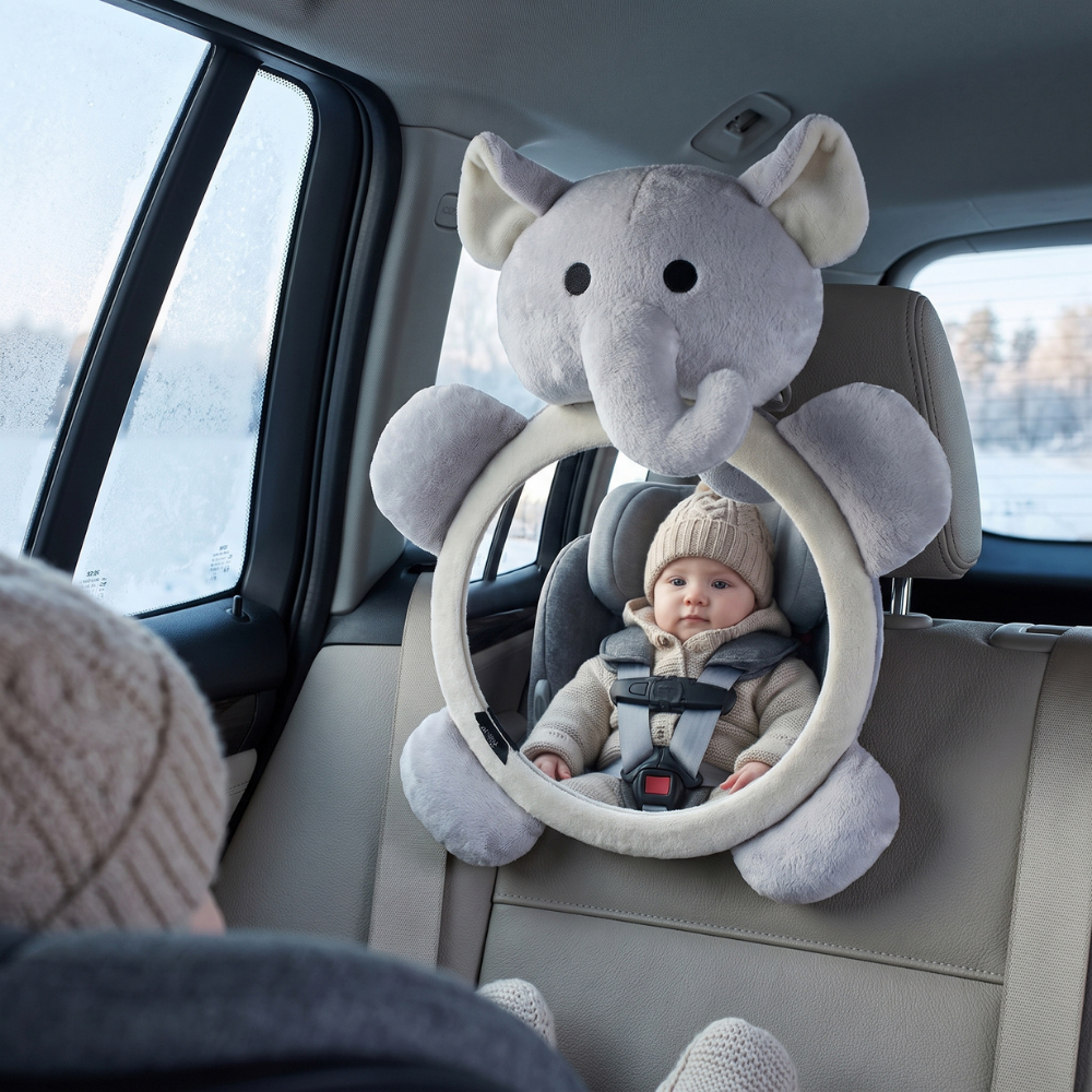 Momi Toys Baby Car Mirror, Rear Facing Car Seat Mirror
