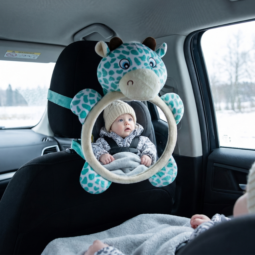 Momi Toys Baby Car Mirror, Rear Facing Car Seat Mirror