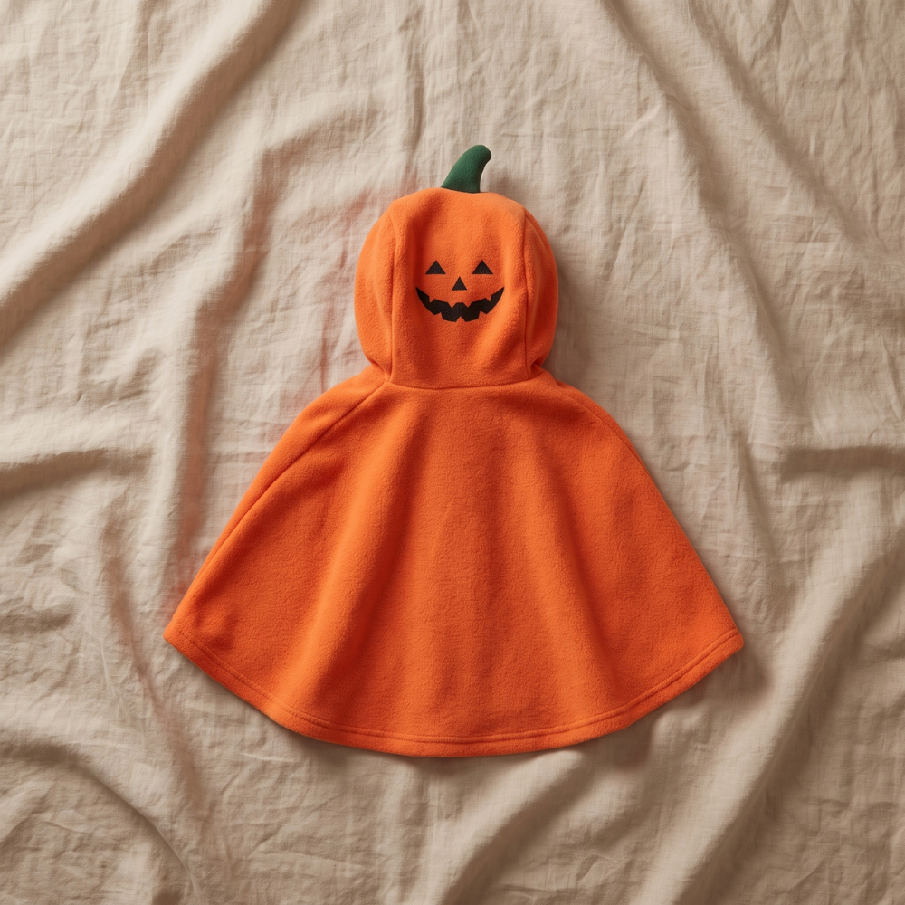 Momi Toys Halloween Kids Cape, Hooded Fleece Costume Poncho
