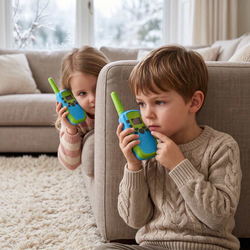 Momi Toys Kids Walkie Talkies, Two Way Radio Toy Set