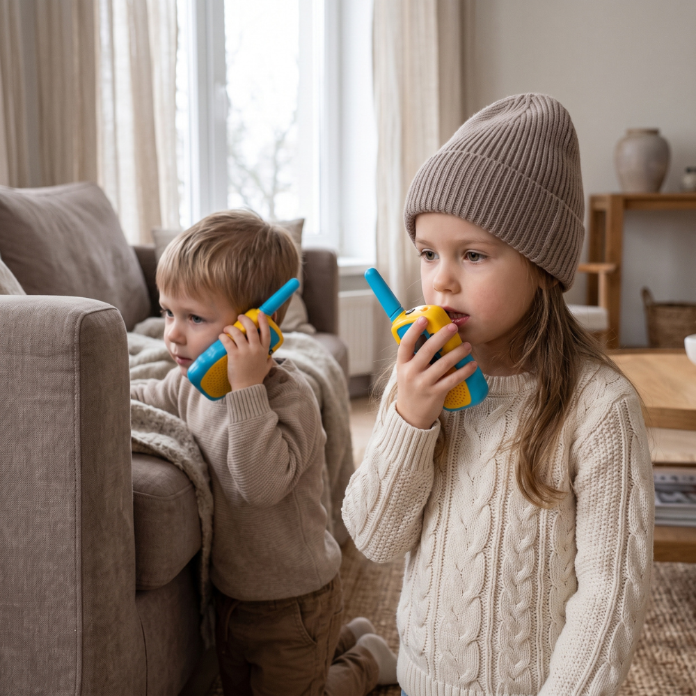 Momi Toys Kids Walkie Talkies, Two Way Radio Toy Set