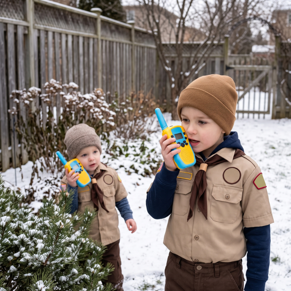 Momi Toys Kids Walkie Talkies, Two Way Radio Toy Set