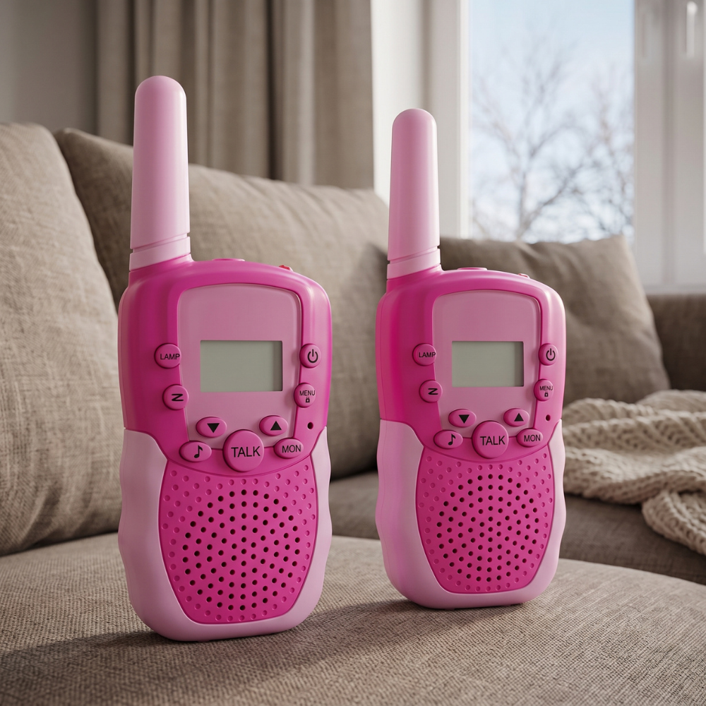 Momi Toys Kids Walkie Talkies, Two Way Radio Toy Set