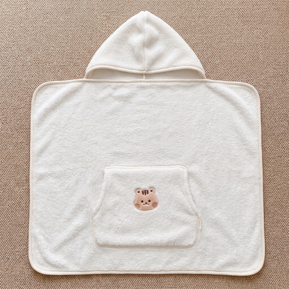 Momi Toys Sherpa Baby Blanket, Stroller Carrier Cover