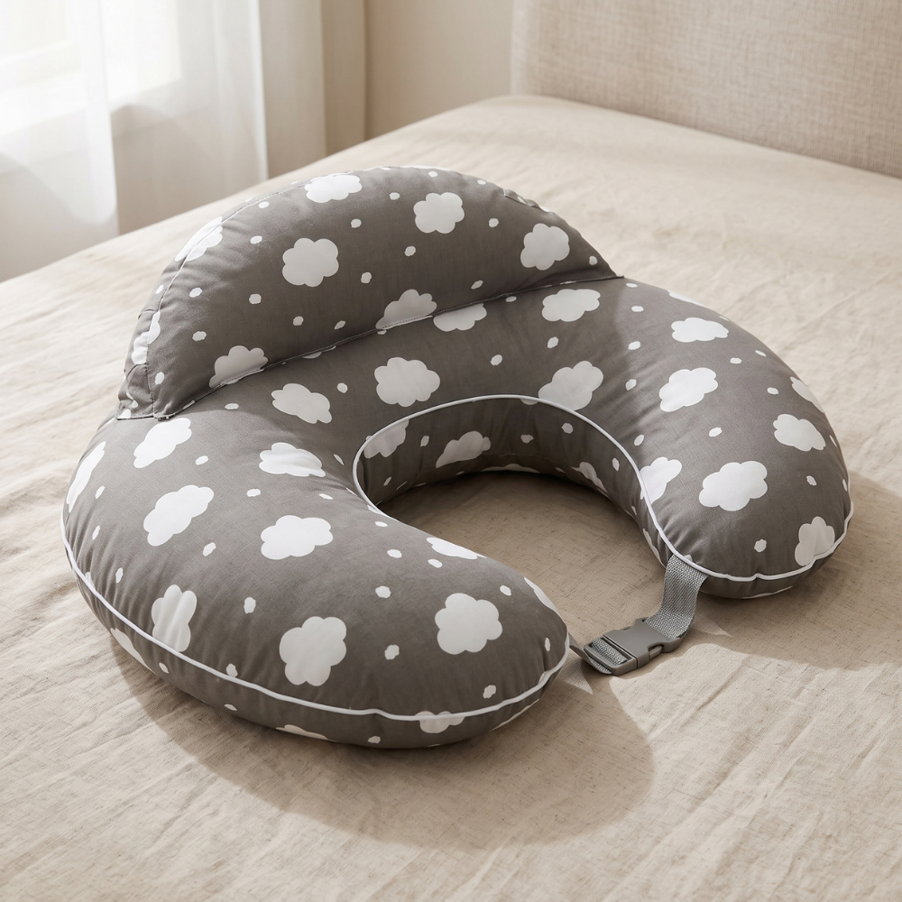 Momi Toys Cradle Nursing Pillow, Breastfeeding Support Cushion