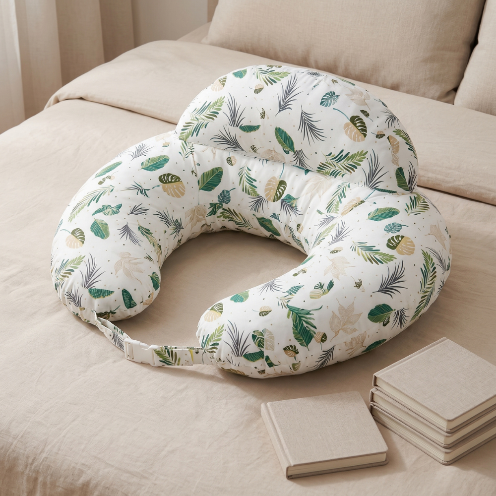Momi Toys Cradle Nursing Pillow, Breastfeeding Support Cushion