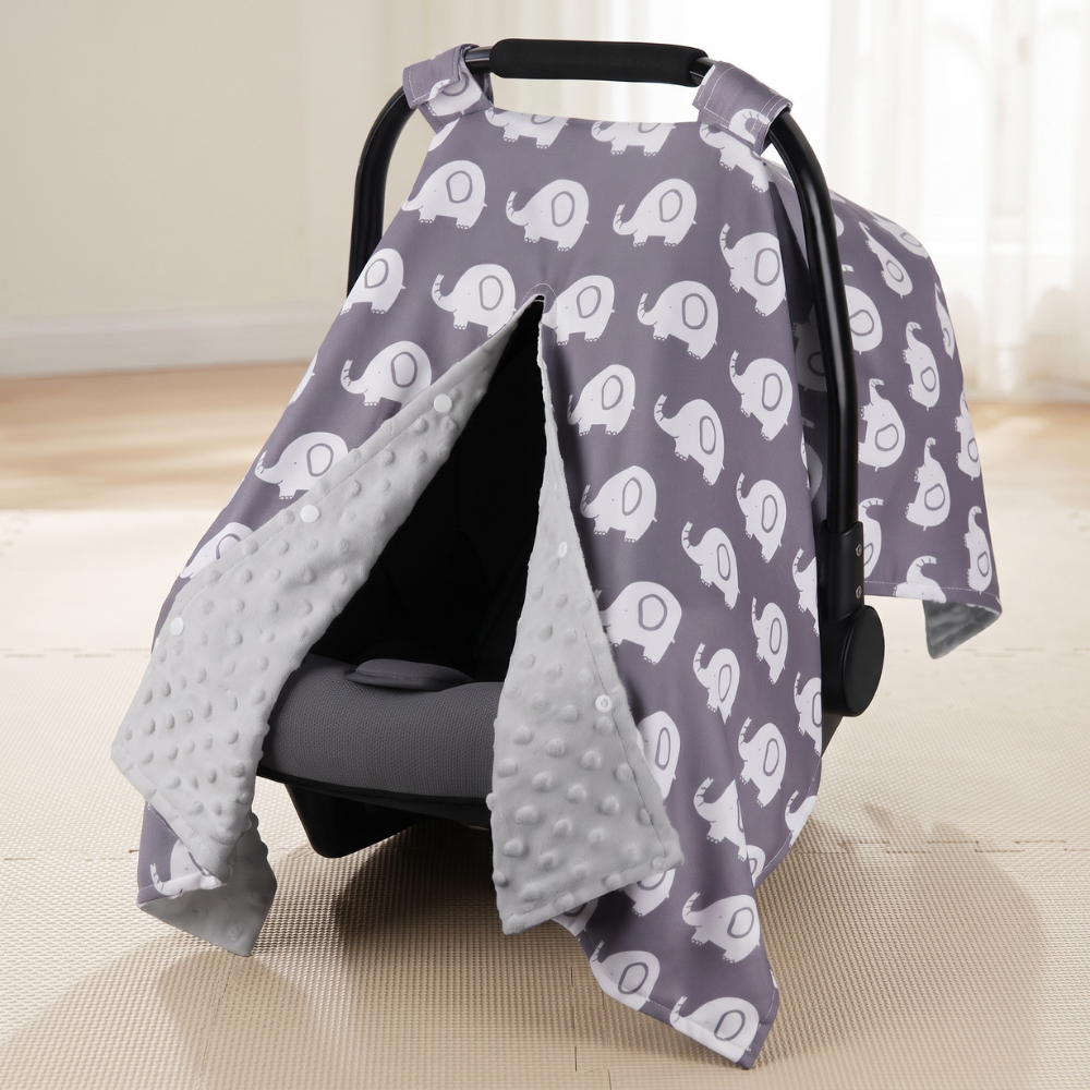 Momi Toys Nursing Cover, Baby Car Seat Cover Canopy