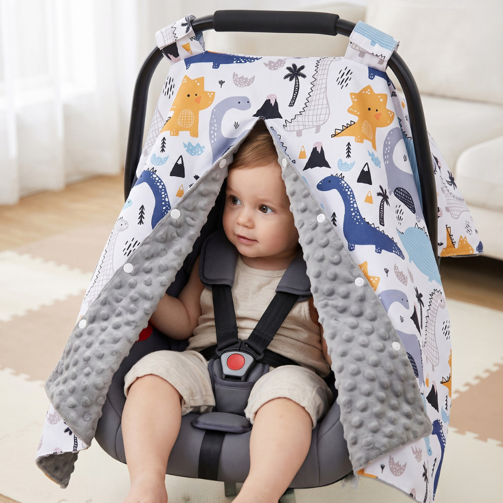 Momi Toys Nursing Cover, Baby Car Seat Cover Canopy