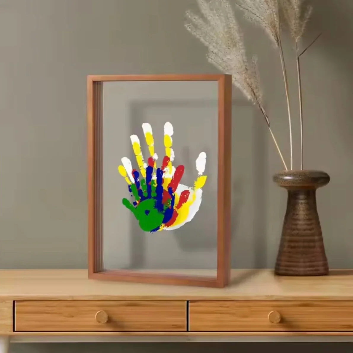 Momi Toys Family Handprint Frame Kit
