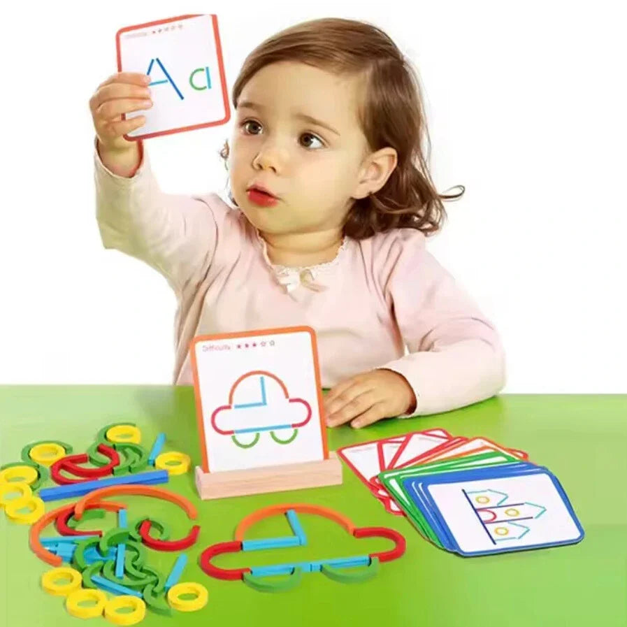 Momi Toys Stick & Rings Puzzle