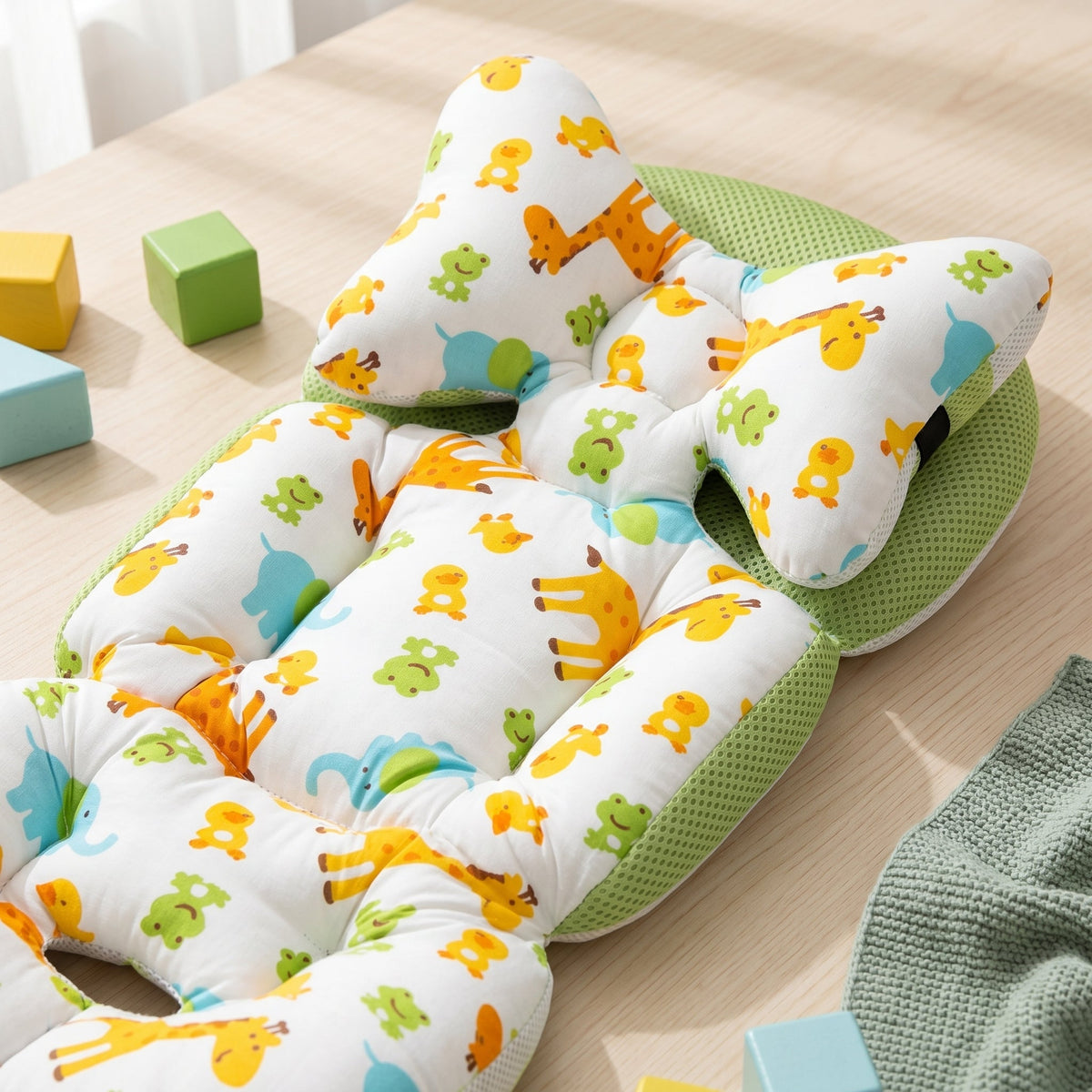 Momi Toys Breathable Baby Head & Neck Support Pillow for Strollers