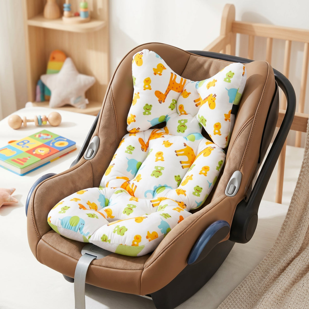 Momi Toys Breathable Baby Head & Neck Support Pillow for Strollers