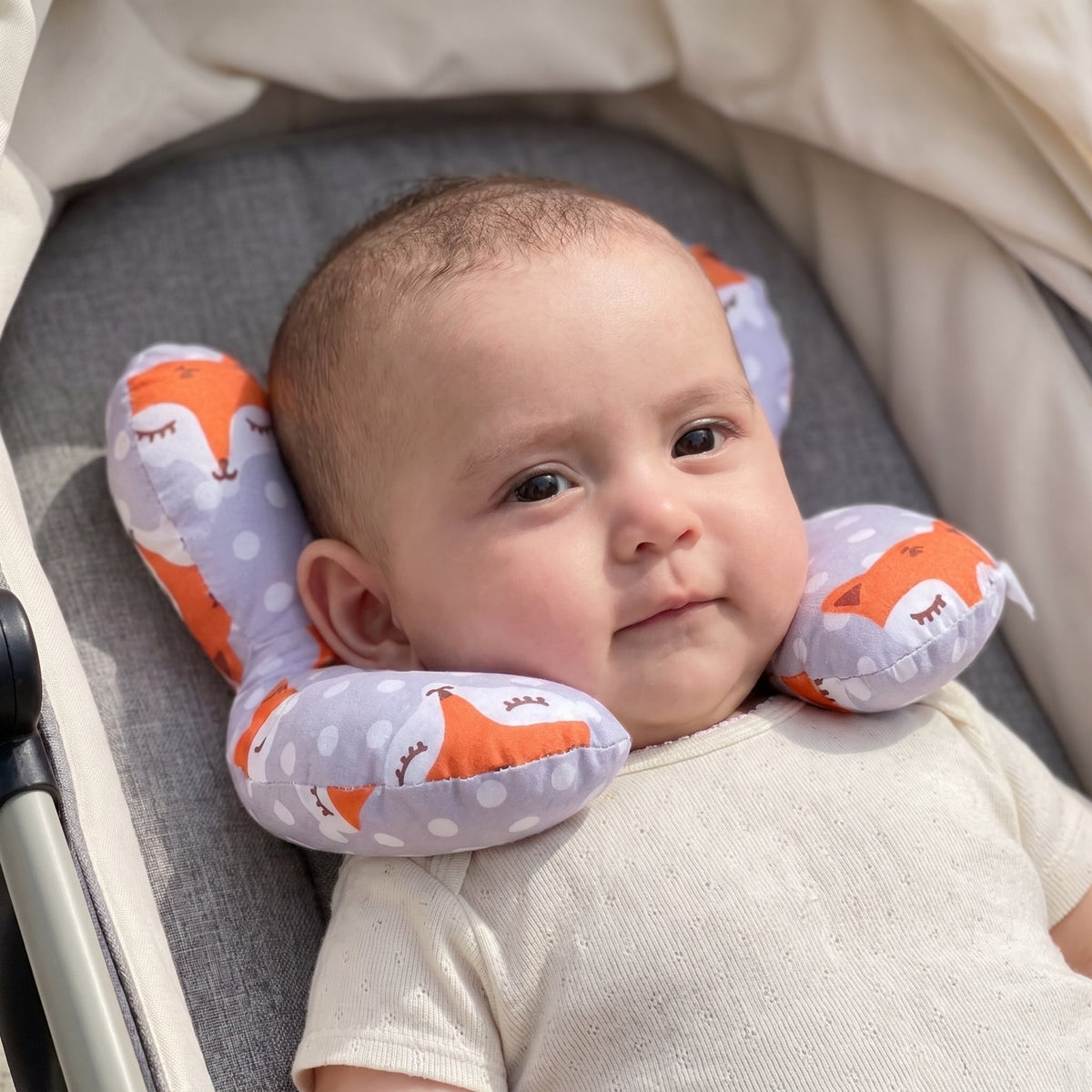 Momi Toys Kids Travel Pillow, Baby Neck Support Car Seat Pillow