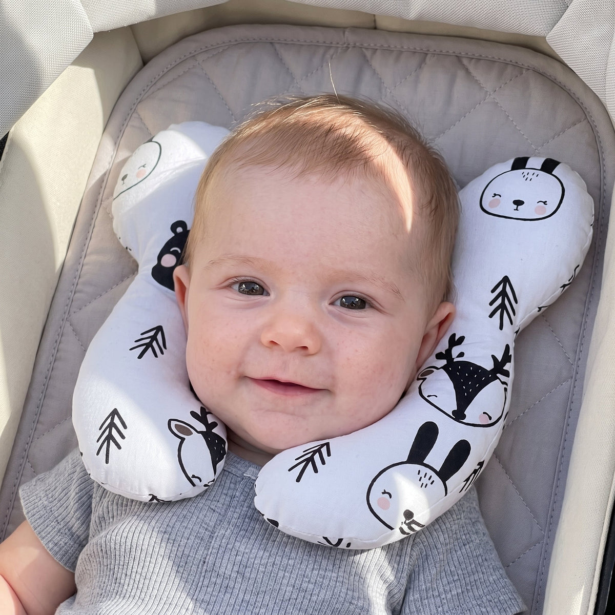 Momi Toys Kids Travel Pillow, Baby Neck Support Car Seat Pillow