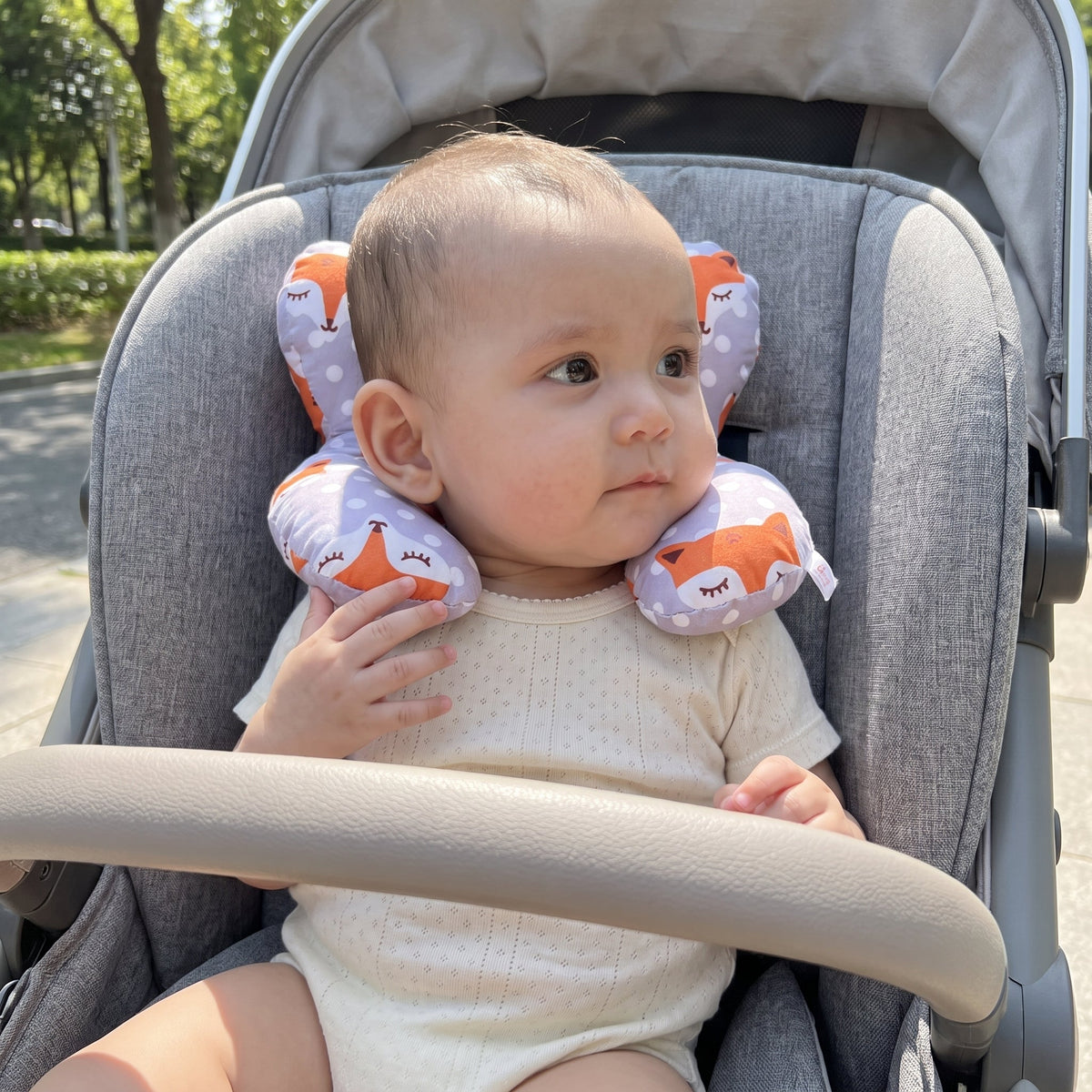 Momi Toys Kids Travel Pillow, Baby Neck Support Car Seat Pillow