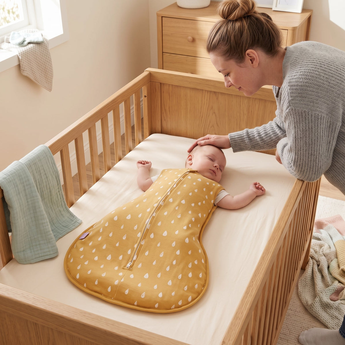 Momi Toys Sleeveless Baby Sleep Sack, Wearable Blanket